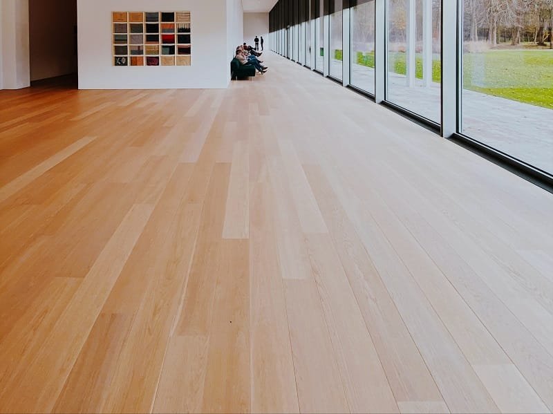Heating floor system illustration