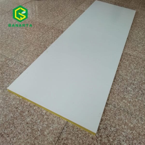 PVC faced XPS foam sandwich panel detail for partition and door assemblies