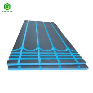 Grooved XPS Insulation Board for Radiant Floor Heating